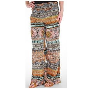 BUCKLE Boho Print Wide Leg Pants